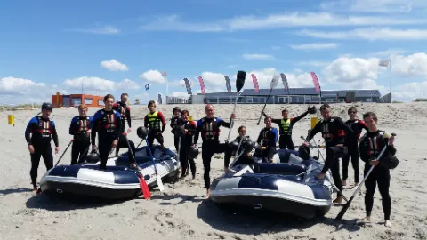 Raften als groepsactiviteit bij Wato Events